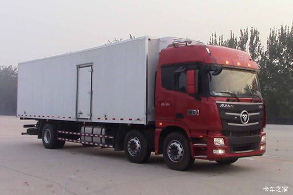 福田 欧曼GTL 6系重卡 360马力 8X4 9.38米冷藏车(BJ5319XLC-AA)