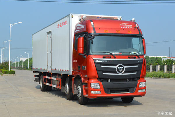 福田 欧曼GTL 6系重卡 270马力 6X2 9.53米冷藏车(BJ5269XLC-AA)