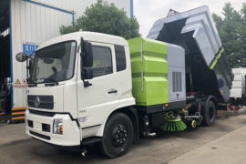 东风商用车底盘&nbsp;扫路车外观图片