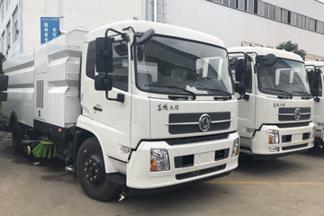 东风商用车 天锦 210马力 4X2 洗扫车(程力威牌)(CLW5180TXSD5)