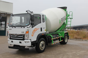 中国重汽 豪曼H3 130马力 4X2 3.57方混凝土搅拌车(ZZ5168GJBF17EB0)