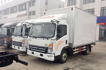 中国重汽 豪曼H3 130马力 4.2米单排厢式轻卡(ZZ2048XXYF27EB3)