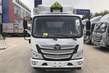 福田 欧马可3系 156马力 4X2 易燃液体厢式运输车