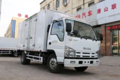 庆铃 五十铃100P 98马力 4.25米单排厢式轻卡(QL5040XXYA6HA)