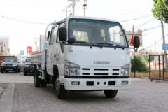 庆铃 五十铃100P 98马力 3.235米双排栏板轻卡(QL1040A6HW)