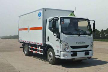 跃进 超越C300 125马力 4X2 4.02米毒性和感染性物品厢式运输车(希尔牌)(ZZT5040XDG-5)