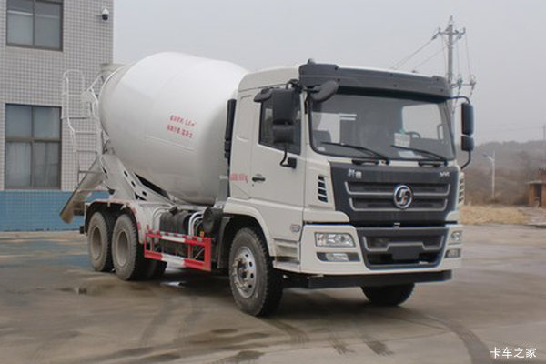 陕汽商用车 轩德X6 270马力 6X4 5.8方混凝土搅拌运输车(9挡)(SX5250GJBGP5344)