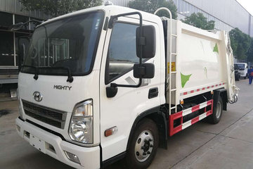 现代商用车(原四川现代)  盛图H5 141马力 4X2 压缩式垃圾车(专威牌)(HTW5070ZYSCH)