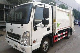 现代商用车(原四川现代)底盘&nbsp;垃圾运输车外观图片