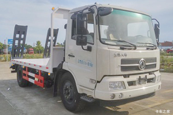 东风商用车 天锦 160马力 4X2 平板运输车(程力威牌)