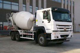 重汽豪沃(HOWO)底盘&nbsp;混凝土搅拌车外观                                                图片