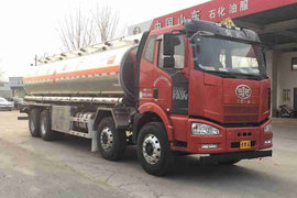 一汽解放底盘&nbsp;油罐车外观图片
