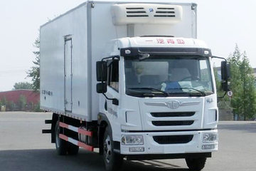 青岛解放 龙V 220马力 4X2 6.75米冷藏车(CA5189XLCPK2L2E5A80)