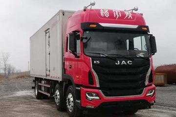 江淮 格尔发K5 280马力 6X2 7.8米冷藏车(HFC5251XLCP2K2D50V)