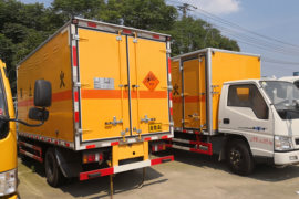 江铃汽车底盘&nbsp;爆破器材运输车外观图片