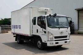 解放公狮&nbsp;冷藏车外观图片