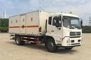 东风商用车 天锦 190马力 4X2 6.75米易燃气体厢式运输车(DFZ5180XRQBX5V)