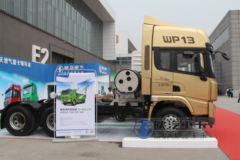 陕汽重卡 德龙X3000 430马力 6X4 LNG牵引车(SX42584X384TL)