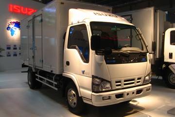 庆铃 五十铃600P 130马力 4X2 5.1米单排厢式载货车(NKR77PLNACJAX)