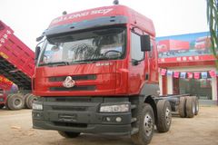 东风柳汽 霸龙507重卡 270马力 8X4 9.6米栏板载货车(LZ1244PEL)