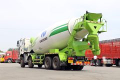 一汽解放 J6P 390马力 8X4 5.2方混凝土搅拌车(凌宇牌)(CLY5315GJB36E5)