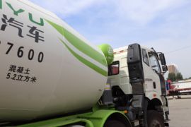 一汽解放底盘&nbsp;混凝土搅拌车上装                                                图片