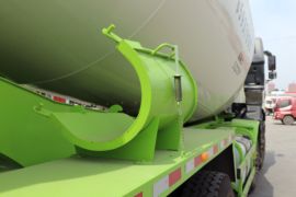 一汽解放底盘&nbsp;混凝土搅拌车上装                                                图片