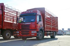 青岛解放 龙VH中卡 180马力 4X2 6.65米仓栅式载货车(CA5189CCYPK2L2E5A80)