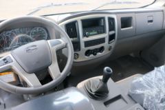 现代商用车 致道500M 重载版 156马力 4.165米单排栏板轻卡(CNJ1041QDA33V)