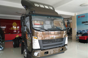 中国重汽HOWO 统帅 130马力 4.15米单排仓栅轻卡(ZZ5047CCYF341CE143A)