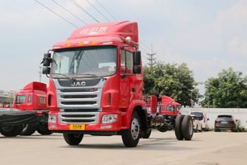 江淮 格尔发A5L中卡 160马力 4X2 7.8米厢式载货车(HFC5161XXYP3K1A47V)