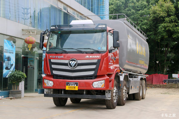 福田 欧曼新ETX 9系重卡 400马力 8X4 污泥自卸车(BJ3313DMPKF-AA)