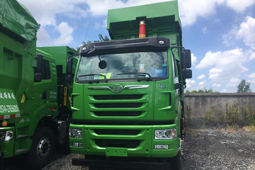 青岛解放 天V重卡 375马力 8X4 7.2米智能渣土自卸车(CA3310P2K2L3T4E5A80-2)