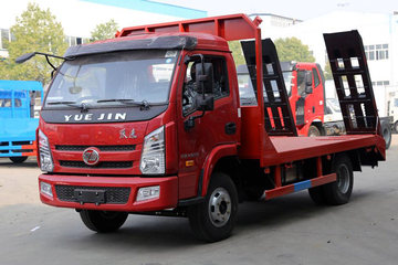 跃进 开拓X500 110马力 4X2 平板运输车(华通牌)(HCQ5041TPBNJ5)