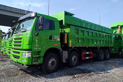 青岛解放 天V重卡 375马力 8X4 7.6米自卸车(CA3310P2K2L4T4E5A80)