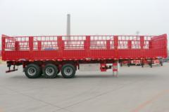大运 13米平板花栏仓栅式半挂车 大运 13米平板花栏仓栅式半挂车
