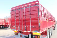 大运 13米平板花栏仓栅式半挂车 大运 13米平板花栏仓栅式半挂车