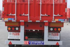 大运 13米平板花栏对开仓栅式半挂车 大运 13米平板花栏对开仓栅式半挂车