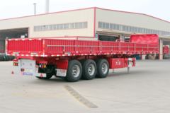 大运 13米低栏板侧翻自卸半挂车 大运 13米低栏板侧翻自卸半挂车