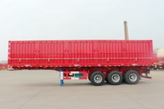 大运 11米平板侧翻自卸半挂车
