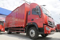 福田 瑞沃ES5 185马力 4X2 6.8米排半厢式载货车(BJ5165XXY-FC)