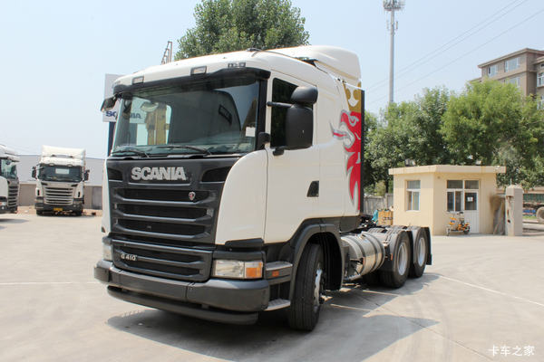 斯堪尼亚 G系列重卡 410马力 6X2R牵引车(型号G410)