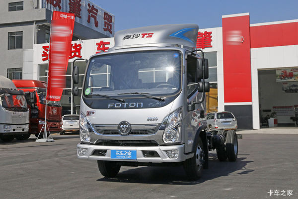 福田 奥铃TS 110马力 4.18米单排栏板轻卡(BJ1048V9JDA-FA)