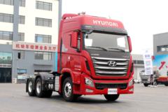 现代商用车 创虎XCIENT重卡 520马力 6X4 AMT自动挡牵引车(CHM4251KPQ49V)