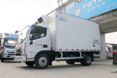 福田 奥铃CTS 143马力 4X2 4.085米单排冷藏车(中集牌)(ZJV5040XLCQL)