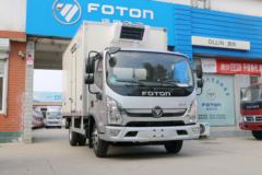 福田 奥铃CTS 143马力 4X2 4.085米单排冷藏车(中集牌)(ZJV5040XLCQL)