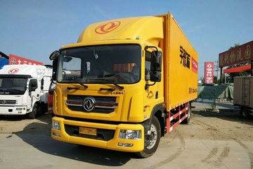 东风 多利卡D9中卡 180马力 4X2 7.68米排半厢式载货车(8挡)(EQ5161XXYL9BDHAC)