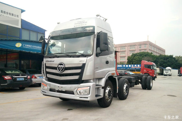 福田 欧曼新ETX 6系重卡 245马力 6X2 8.6米厢式载货车(BJ5253XXY-AB)