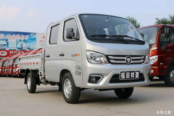 福田 祥菱M1 1.5L 112马力 汽油 2.3米双排栏板微卡(后单胎)(BJ1030V4AV3-BM)