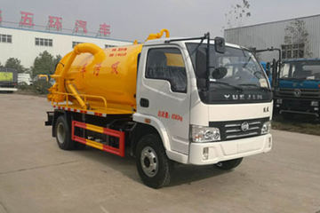 跃进 开拓X300 110马力 4X2 吸污车(华通牌)(HCQ5081GXWNJ5)